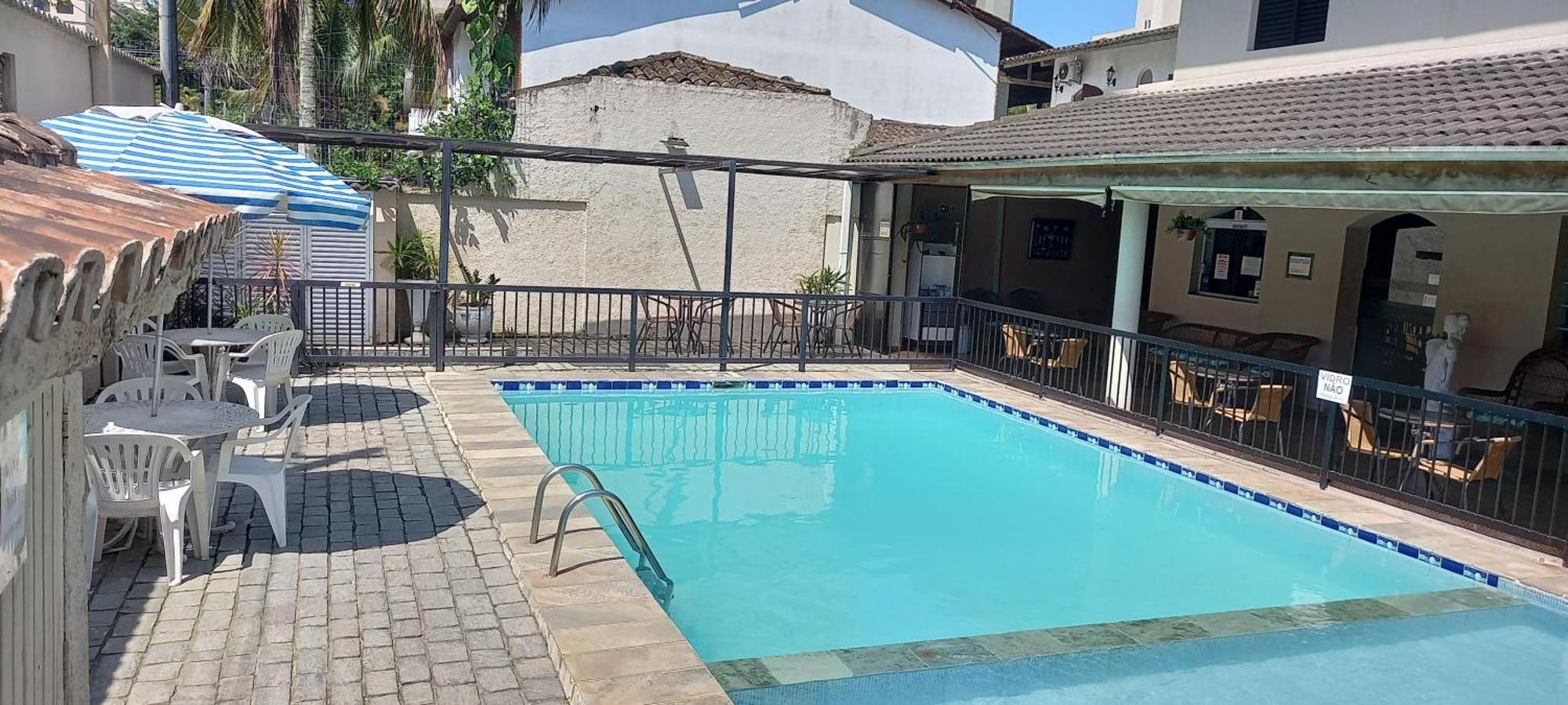 Pousada Parque Suites Estacionamento E Piscina Гуаружа Екстер'єр фото